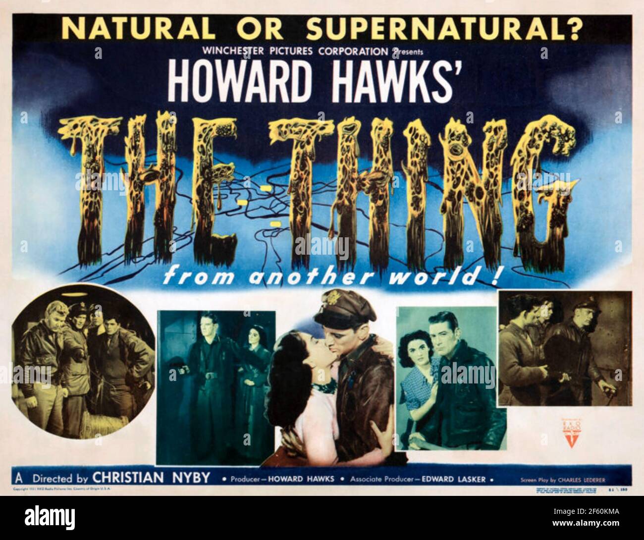 THE THING FROM ANOTHER WORLD 1951 RKO Radio Pictures film Stock Photo