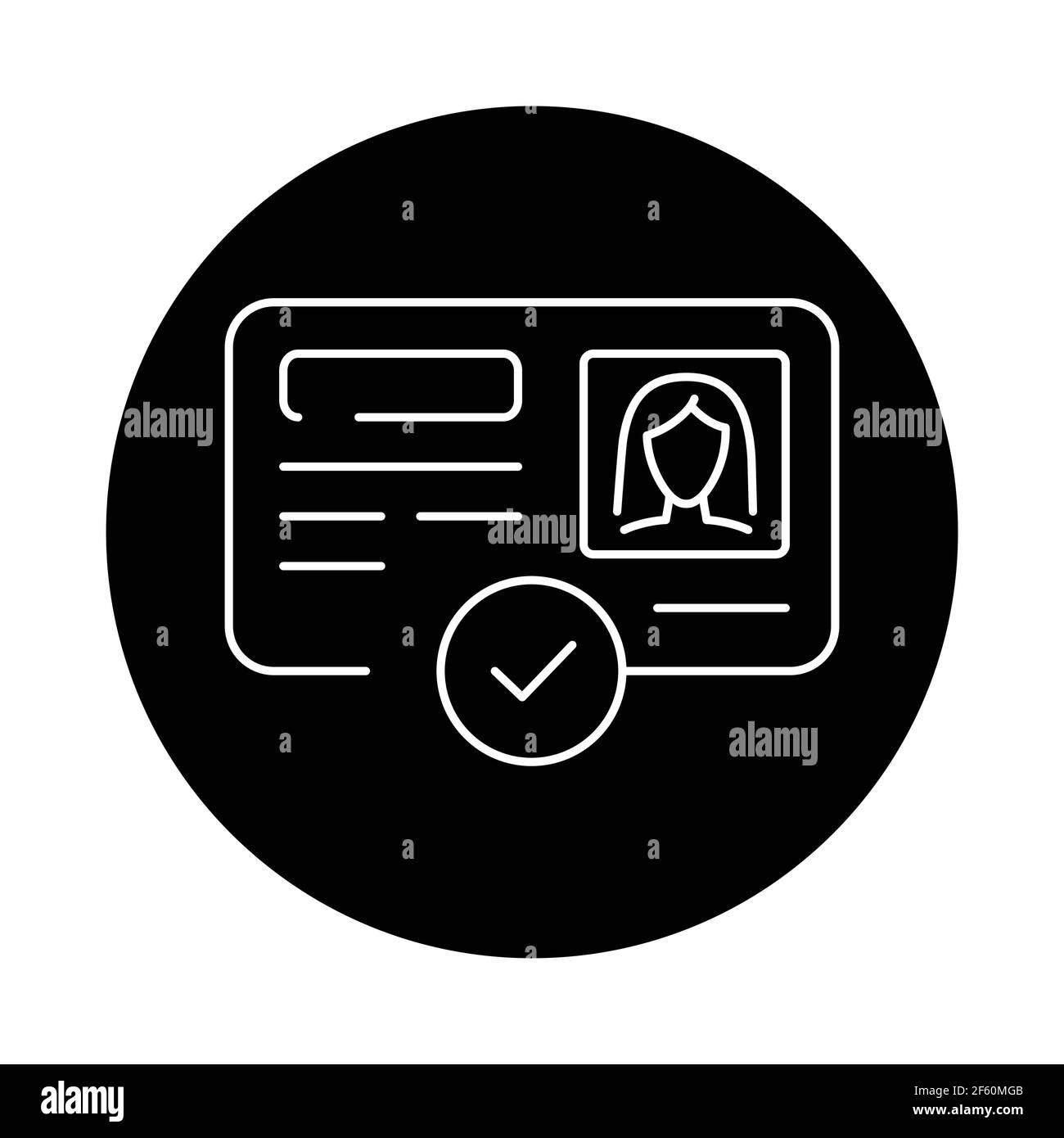 Approved passport color line icon. Sign for web page, mobile app, button, logo. Editable stroke. Stock Vector