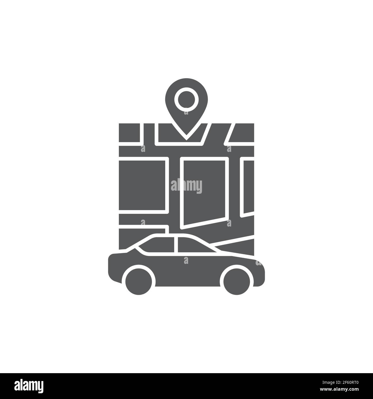 Transport service gps map Stock Vector Images - Alamy