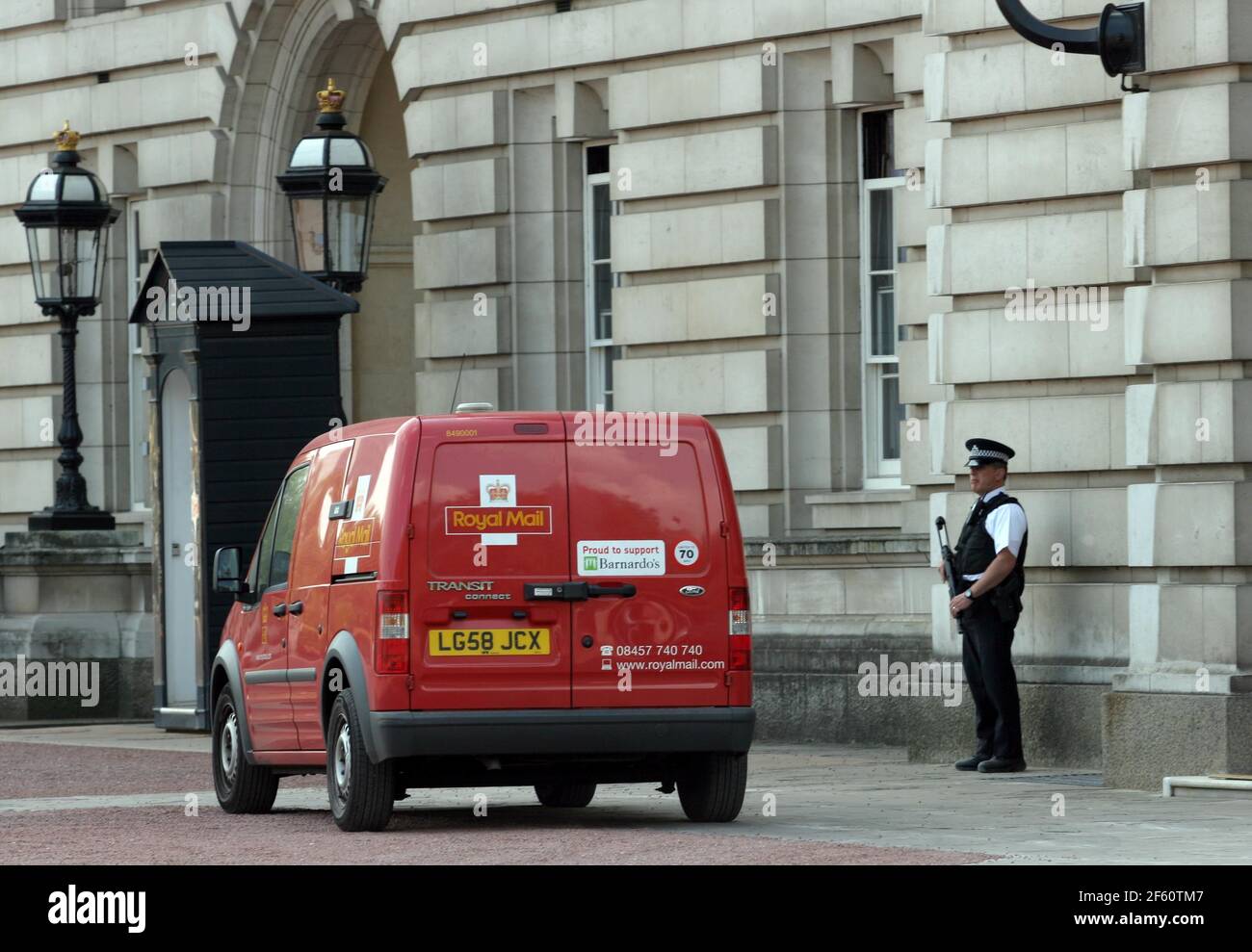 21 April 2011. Buckingham palaceLondon, England. The Royal Mail