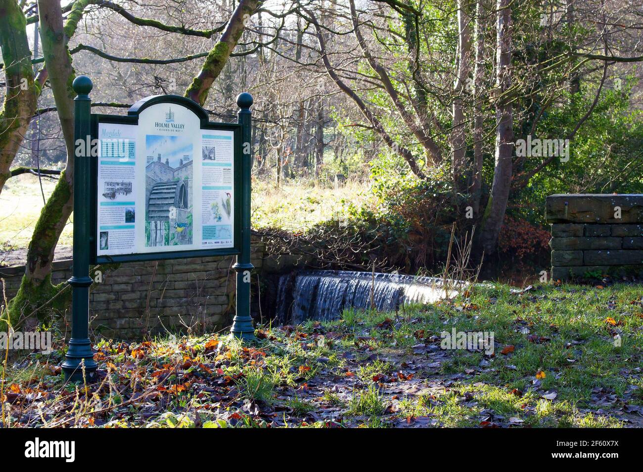 Honley River holme valley hi-res stock photography and images - Alamy