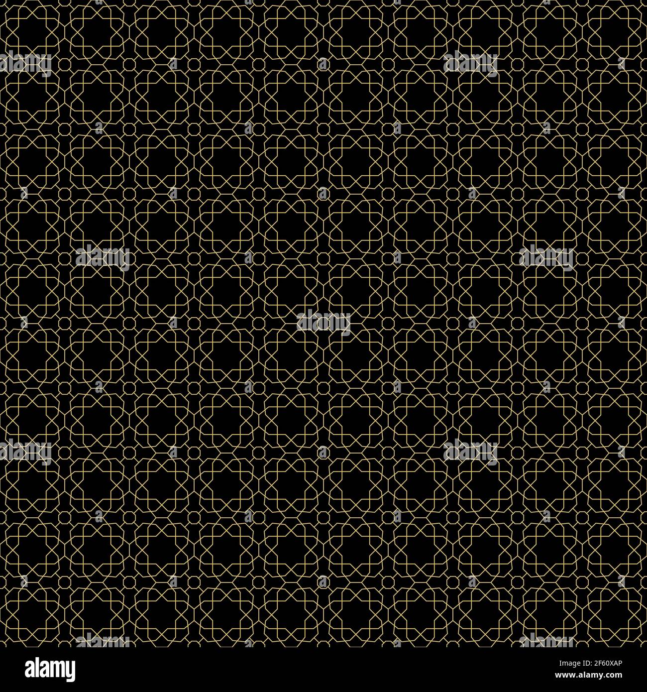 Modern Seamless Vector Pattern in Arabian Style Stock Vector Image ...