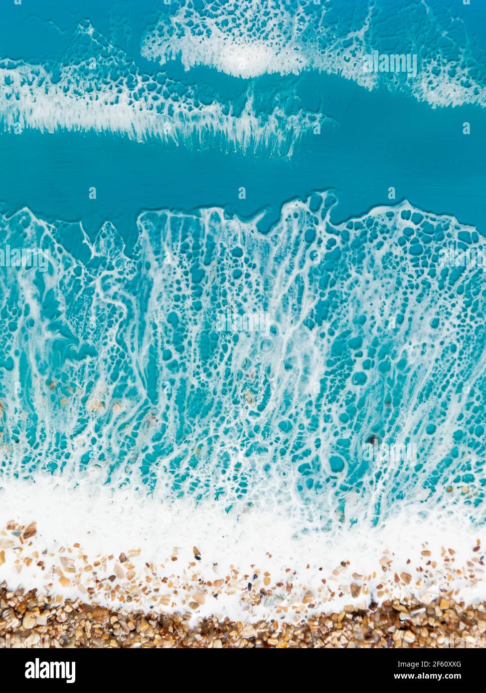 Epoxy Resin Art Celebrates the Beauty of the Untouched Ocean