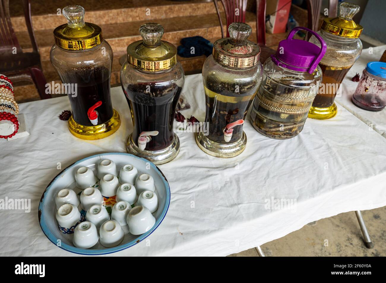 Rice wine spirits of Vietnam Stock Photo Alamy