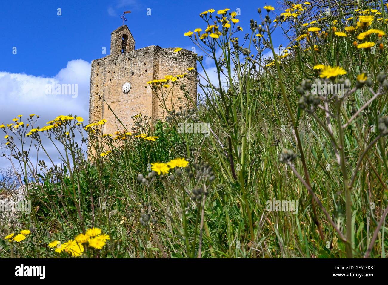 The Église NotreDame de Vals (Church of Our Lady of Vals Stock Photo