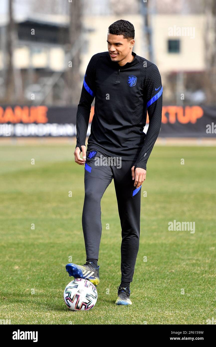 Gewoon terugtrekken Klacht BUDAPEST, 29-03-2021, BVCS Training Centre, 2020 / 2021, football, UEFA  Under 21 Championships, Jong Oranje