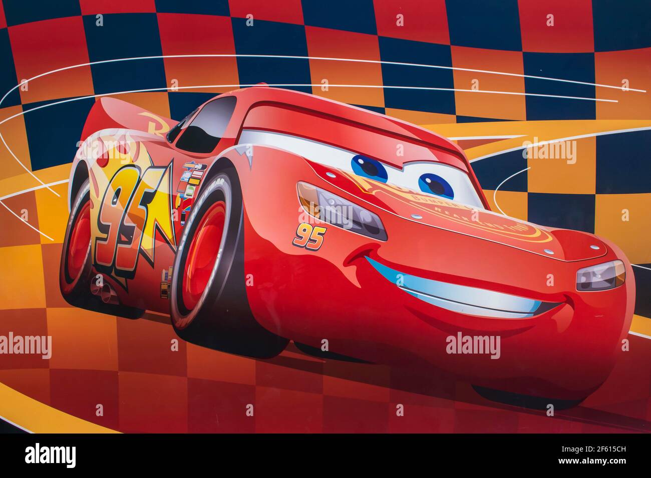 Lightning McQueen at Disney Hollywood Studios