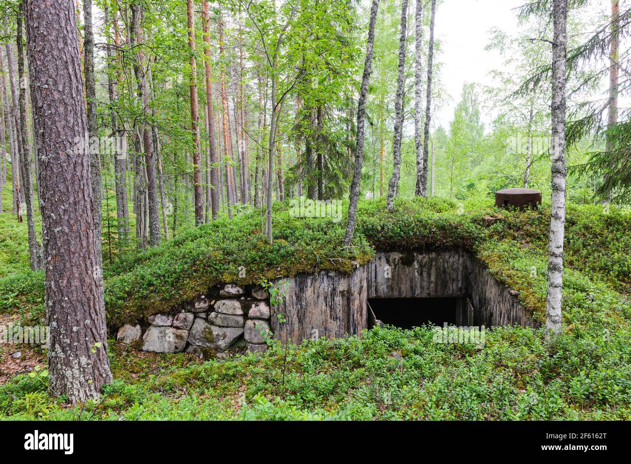 Skans 179, WW II defensive mound. The 