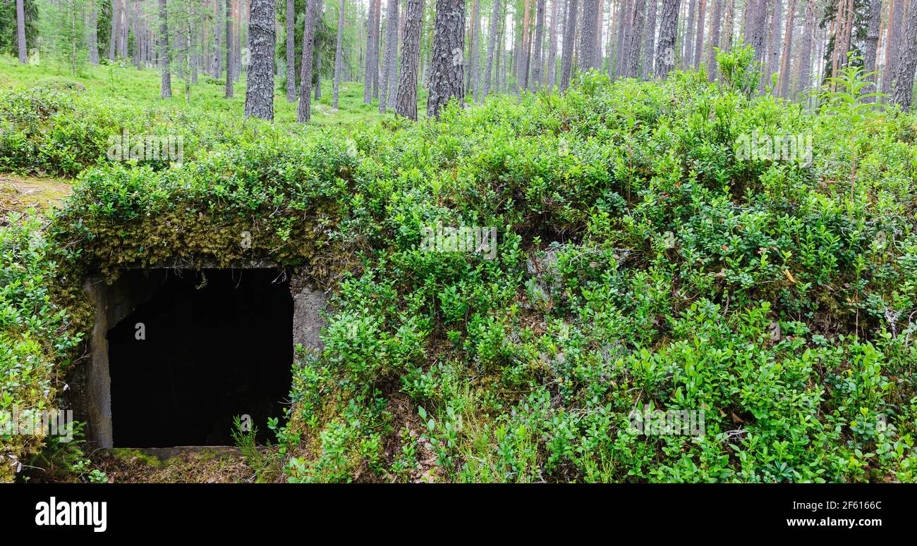 Skans 179, WW II defensive mound. The 
