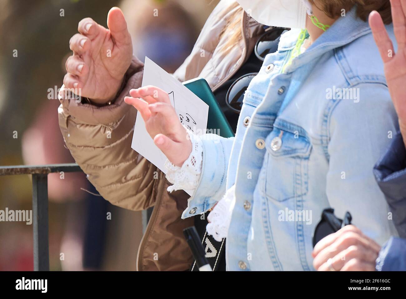 Fuendetodos, Aragon, Spain. 29th Mar, 2021. King Felipe VI of Spain, Queen Letizia of Spain visit Fuendetodos in the framework of the commemoration of the 275th anniversary of the birth of Francisco de Goya at Goya's birthplace on March 29, 2021 in Fuendetodos, Spain Credit: Jack Abuin/ZUMA Wire/Alamy Live News Stock Photo