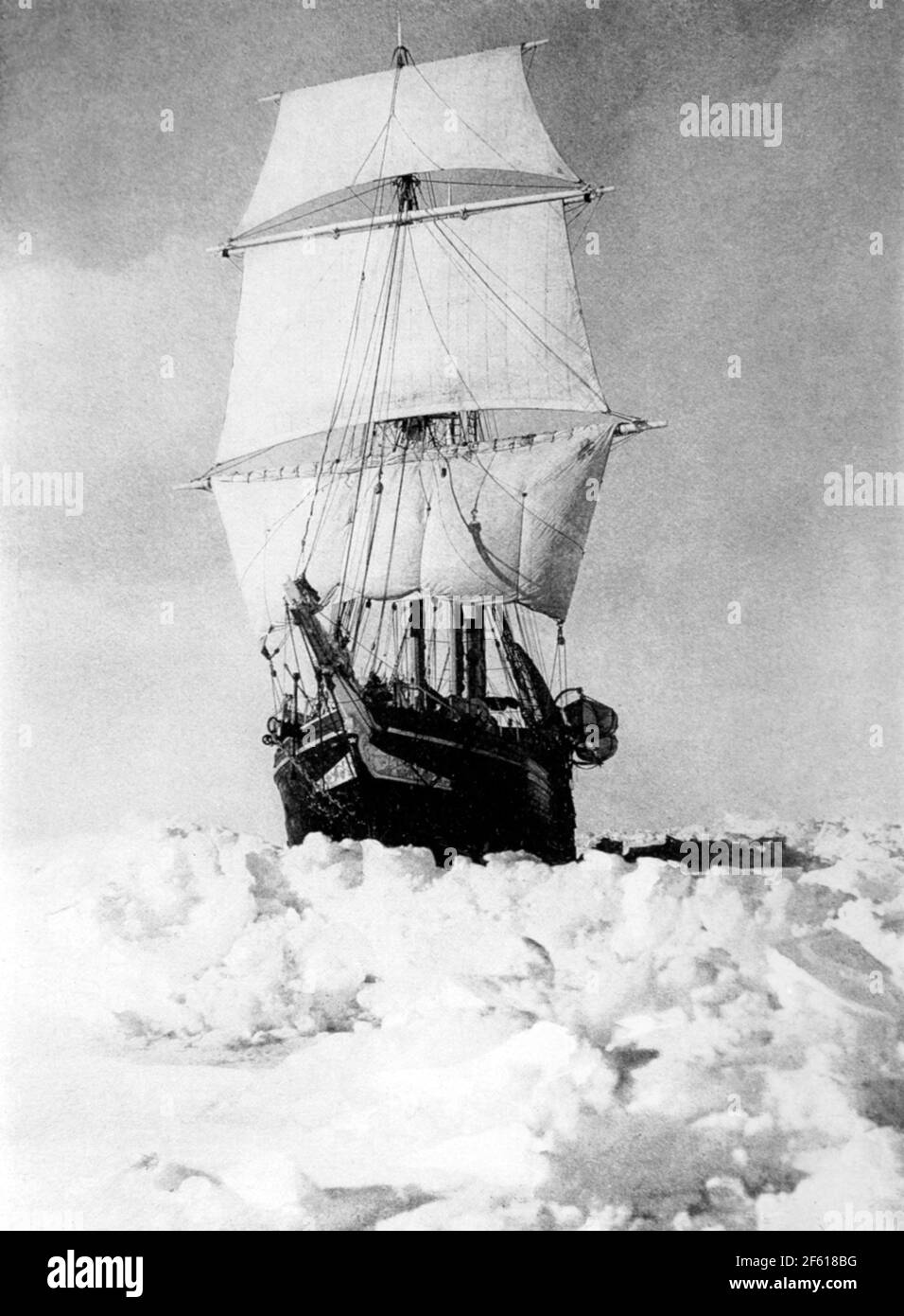 Imperial Trans-Antarctic Expedition, Endurance, 1915 Stock Photo