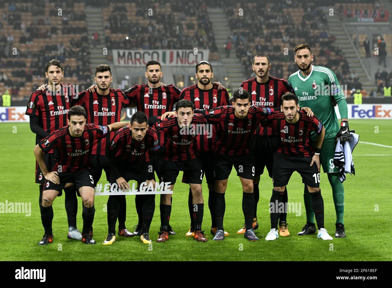 Ac milan football team hi-res stock photography and images - Alamy