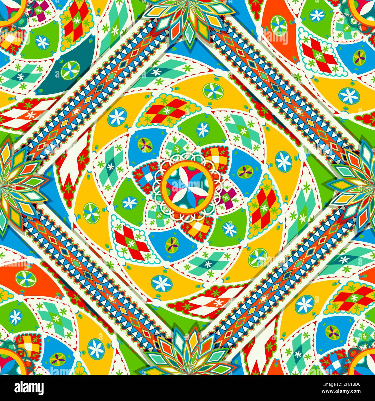 Najdi style vector seamless pattern Stock Vector