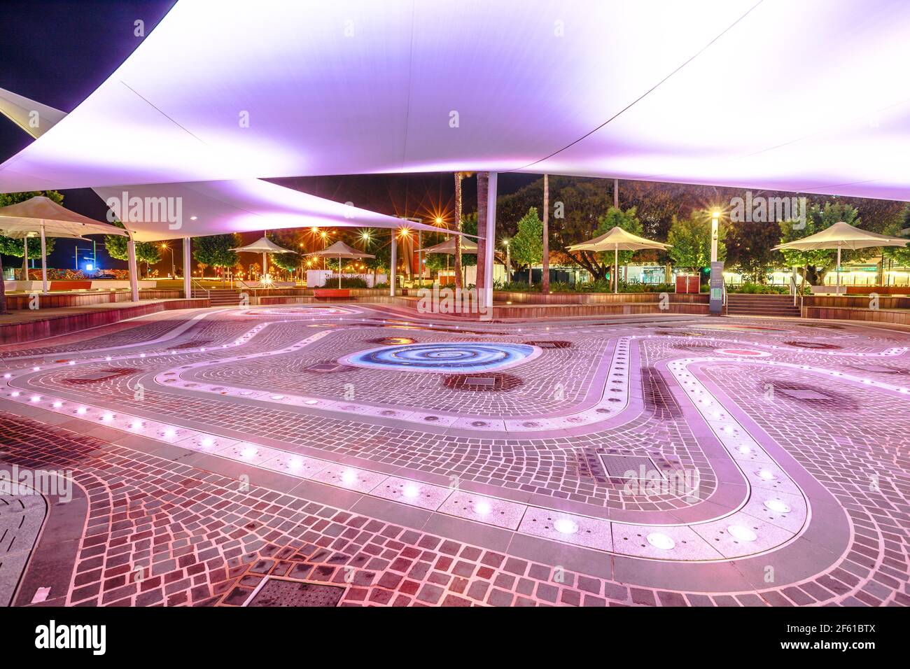 Perth Water Park Stock Photo Alamy
