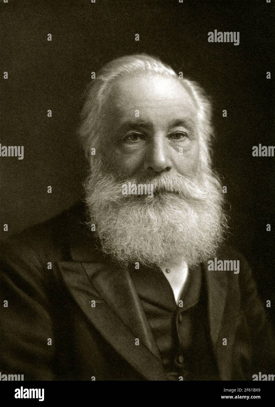 William Henry Perkin, English Chemist Stock Photo
