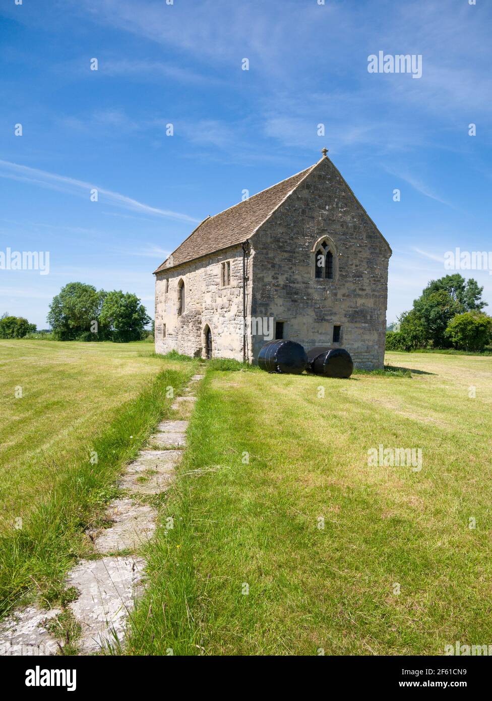 Abbot’s Fish House in the village of Meare near Glastonbury, Somerset, England. Stock Photo