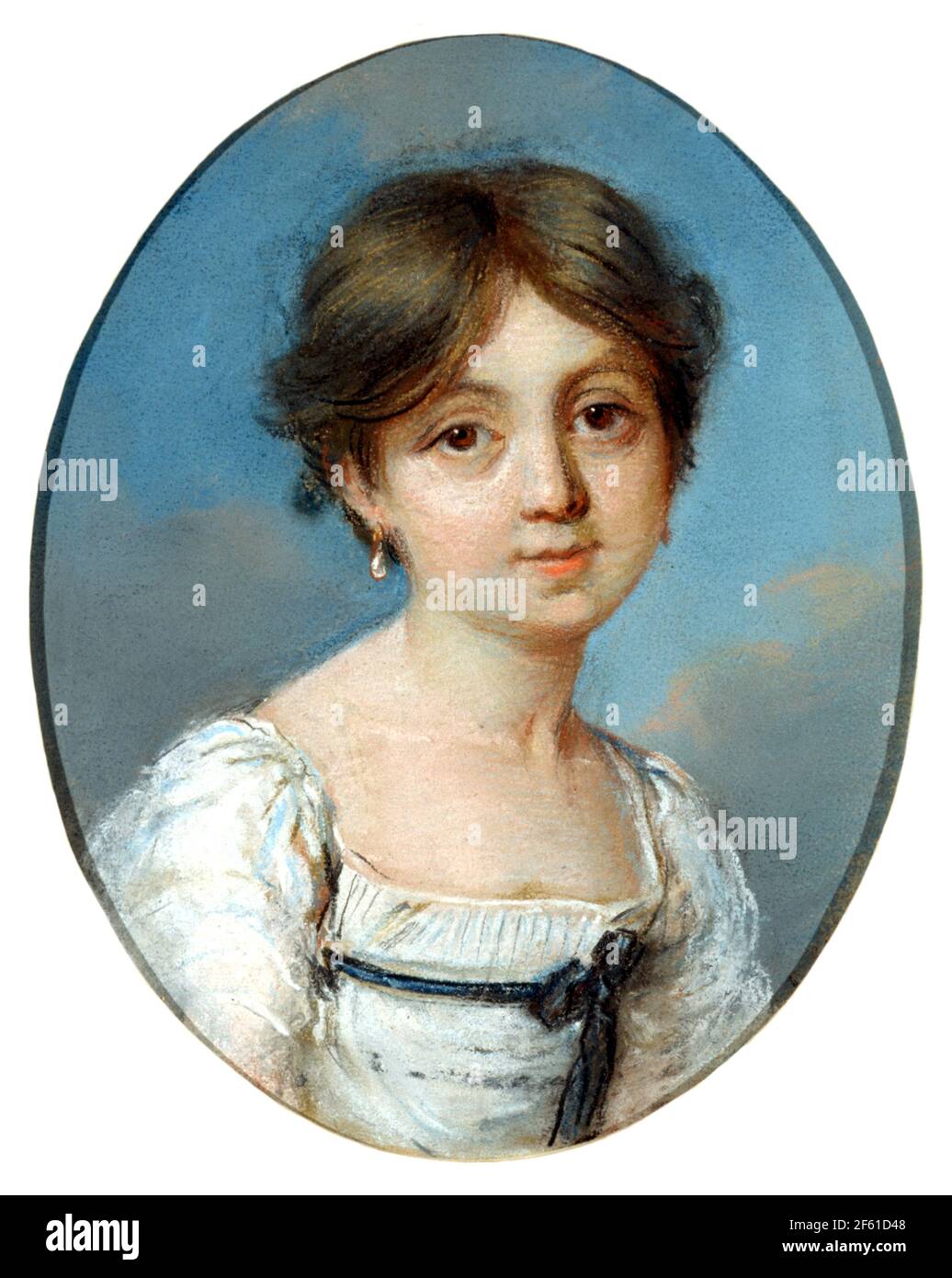 Young George Sand, 1810 Stock Photo