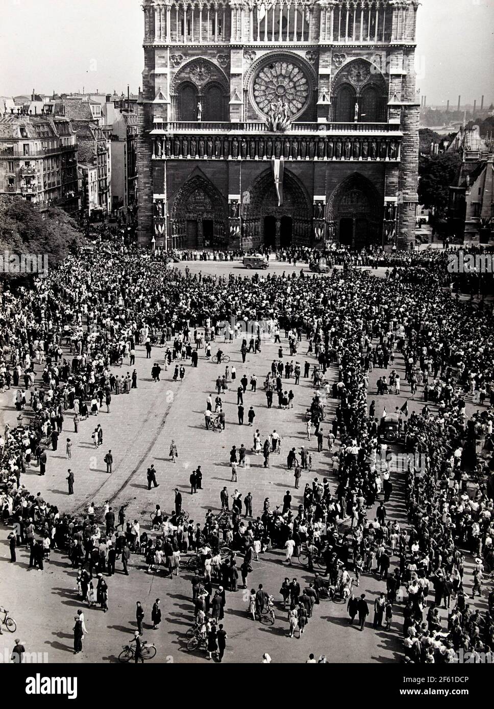Liberation of Paris, 1944 Stock Photo