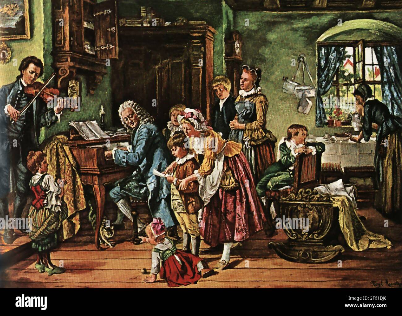 Bach family hi-res stock photography and images - Alamy