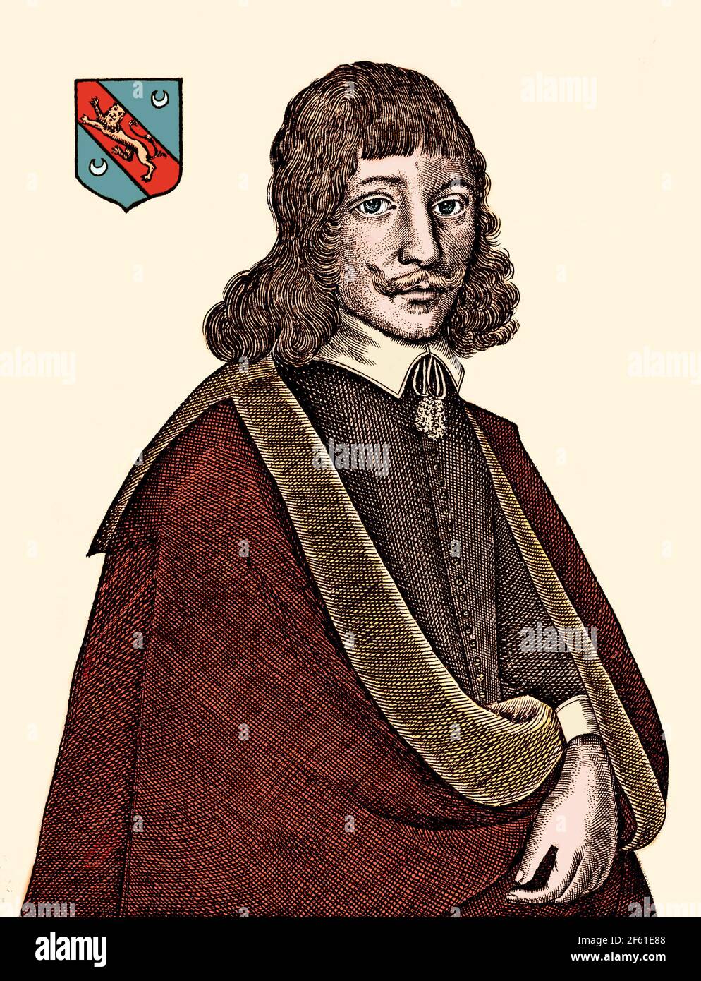 Nicholas Culpeper, English Physician Stock Photo