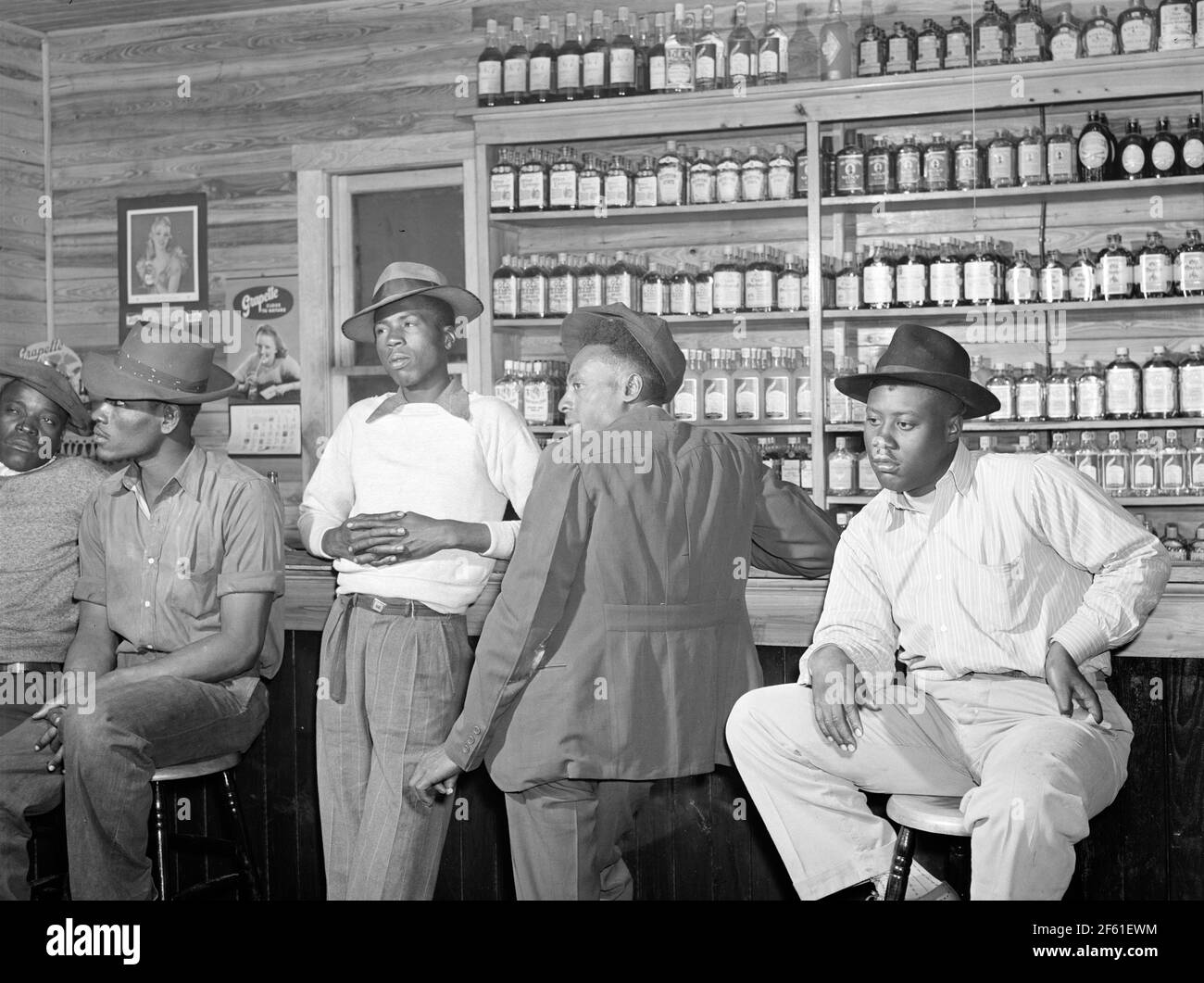 Florida Juke Joint, 1941 Stock Photo