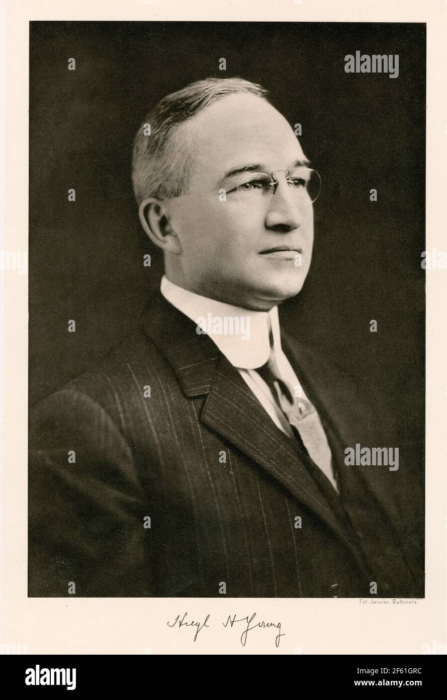 Hugh H. Young, American Surgeon Stock Photo