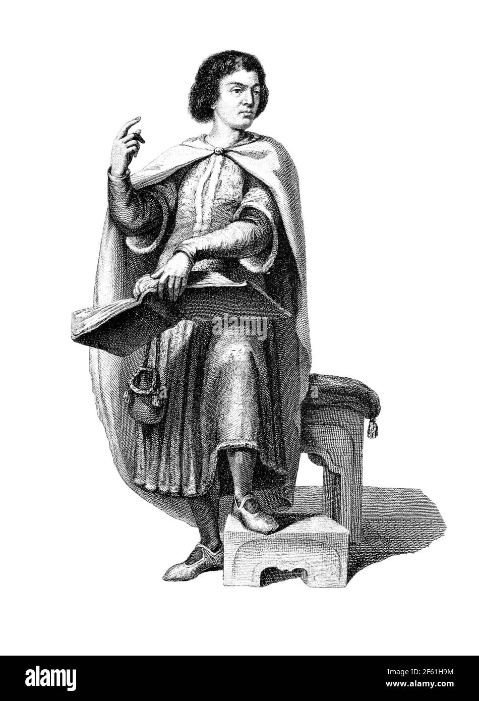 Peter Abelard, French Philosopher and Theologian Stock Photo