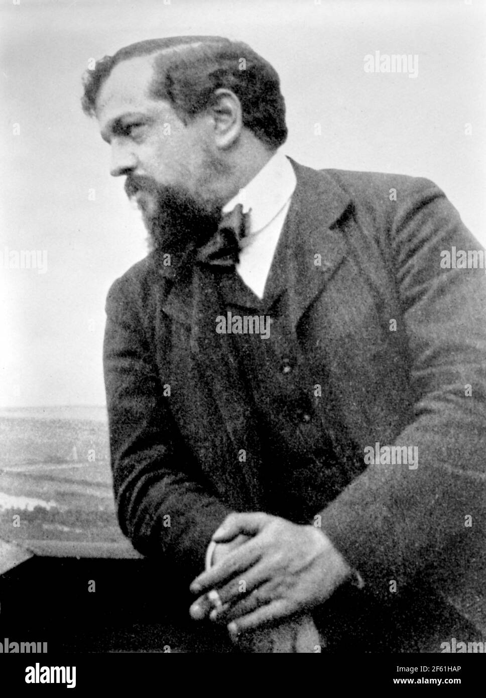 Claude Debussy, French Composer Stock Photo