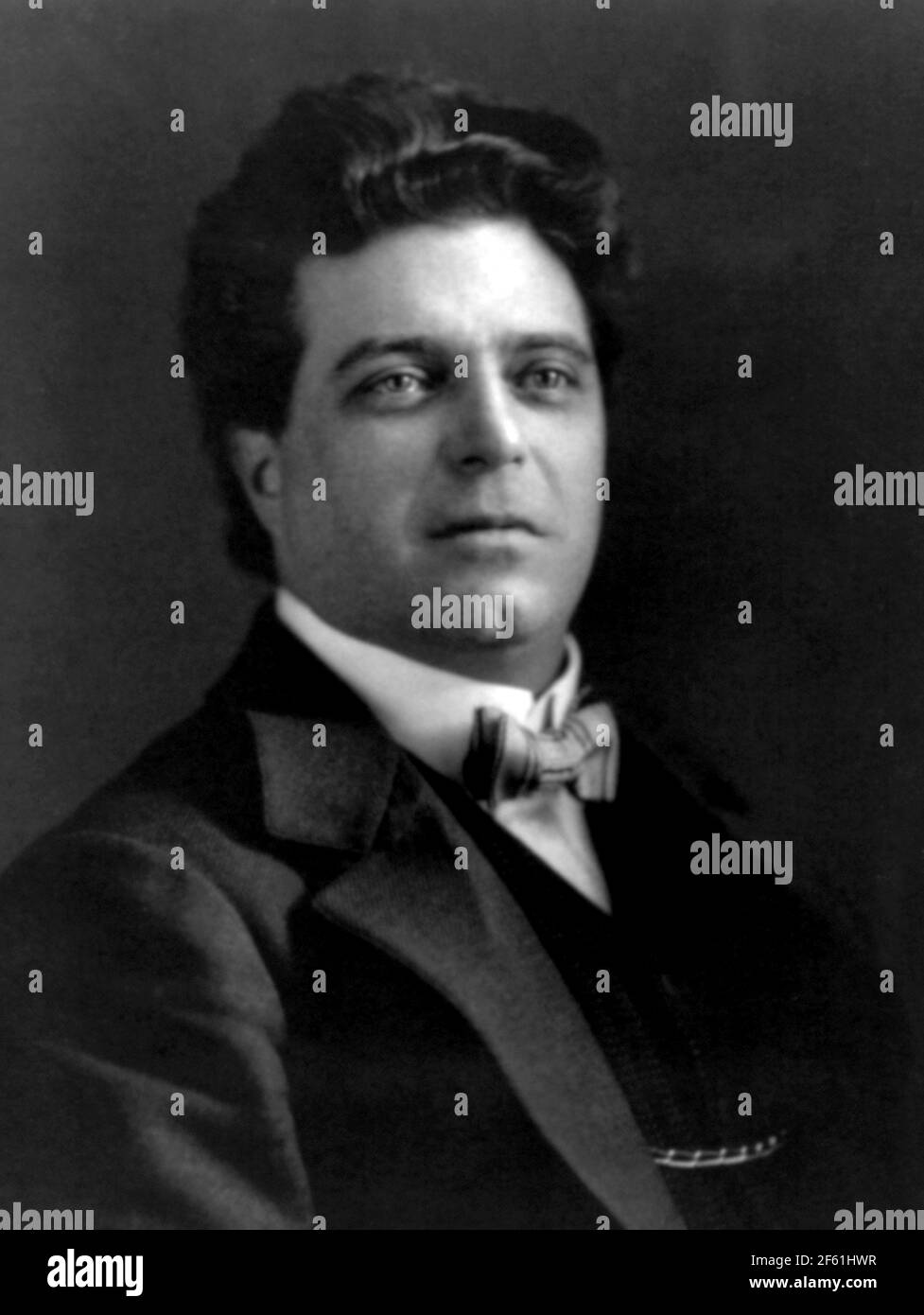 Pietro Mascagni, Italian Composer Stock Photo