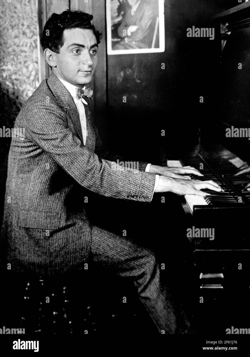 Irving Berlin, American Composer and Lyricist Stock Photo