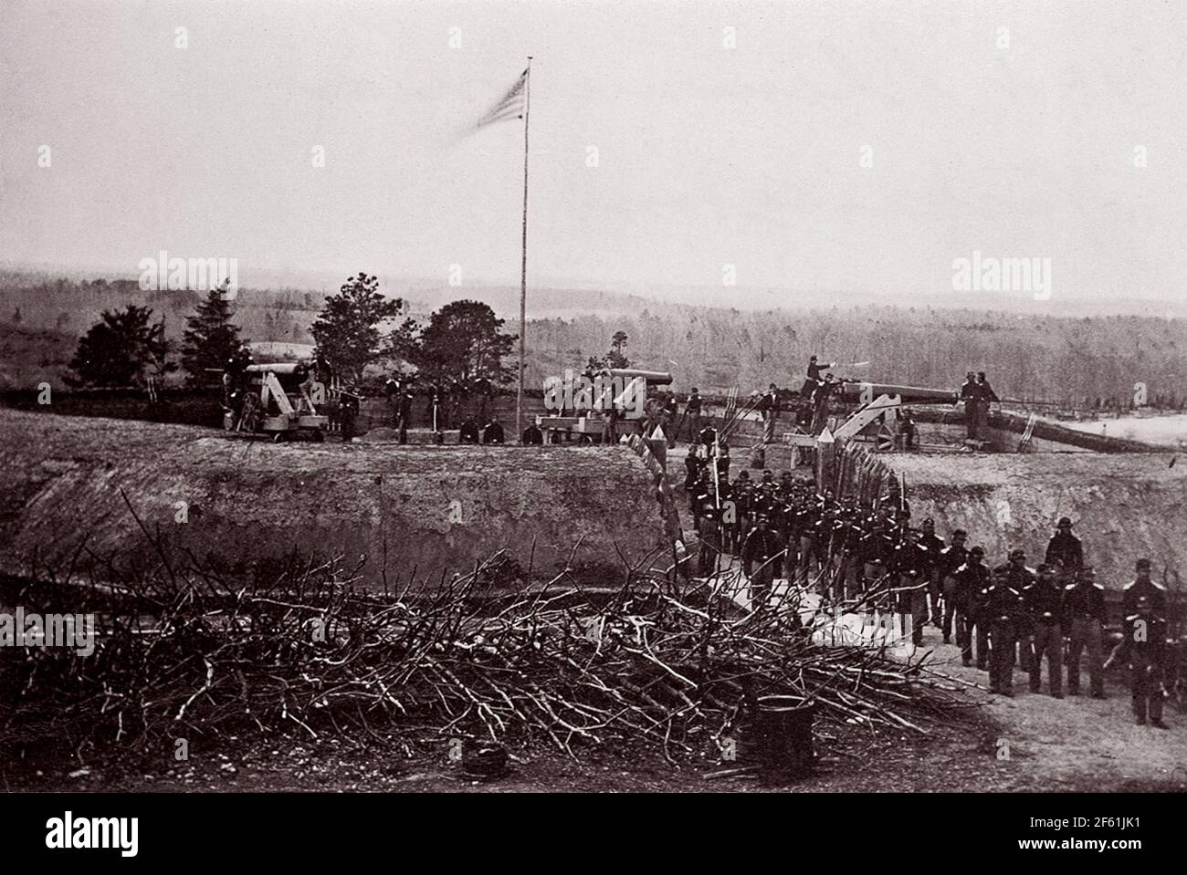 Sally at Fort Richardson, 1862 Stock Photo Alamy