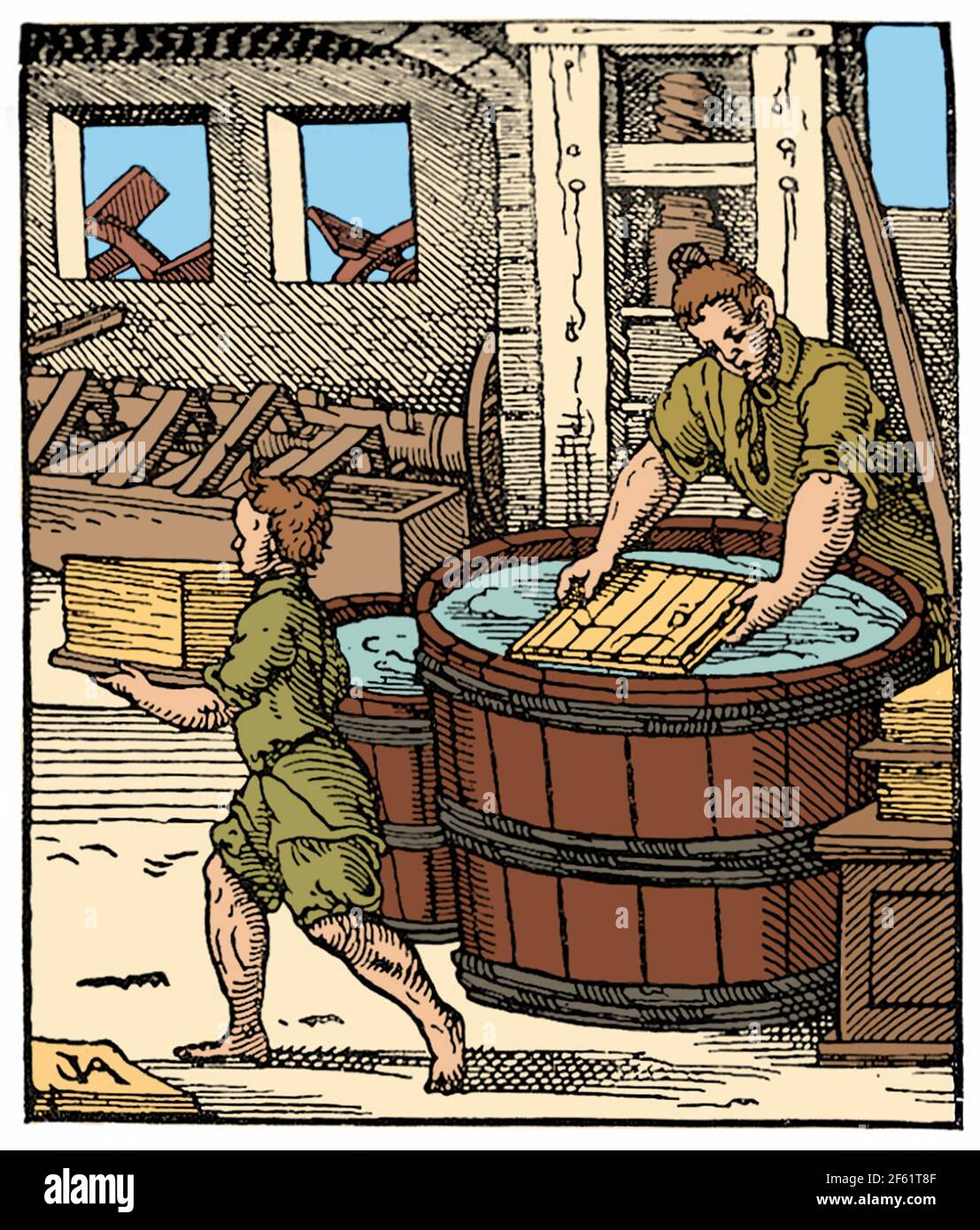 Making an art Cut Out Stock Images Pictures Alamy