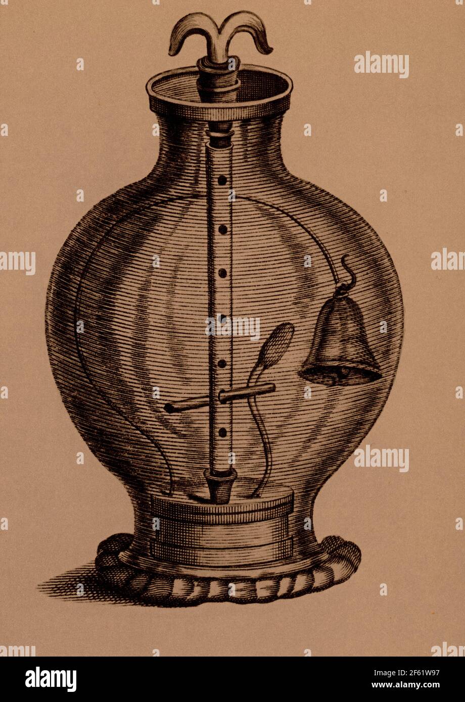 Robert Boyle's air pumps Stock Photo