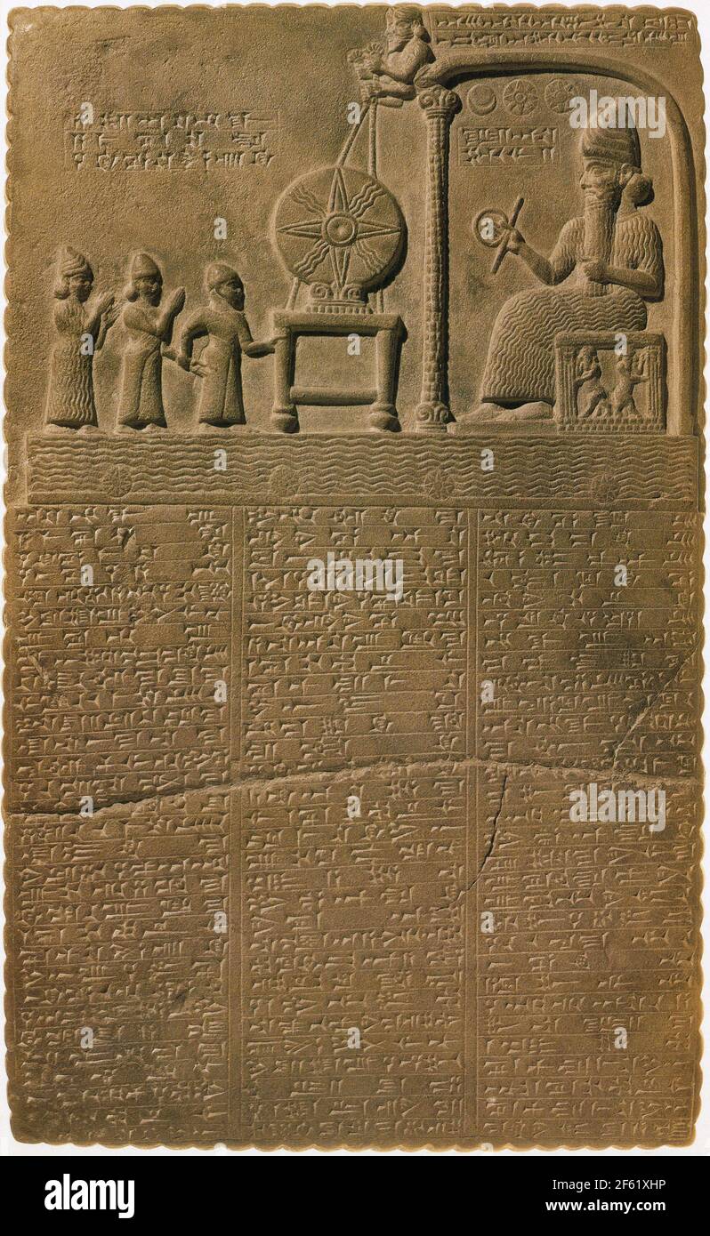 Ancient Astronomical Calendar Stock Photo