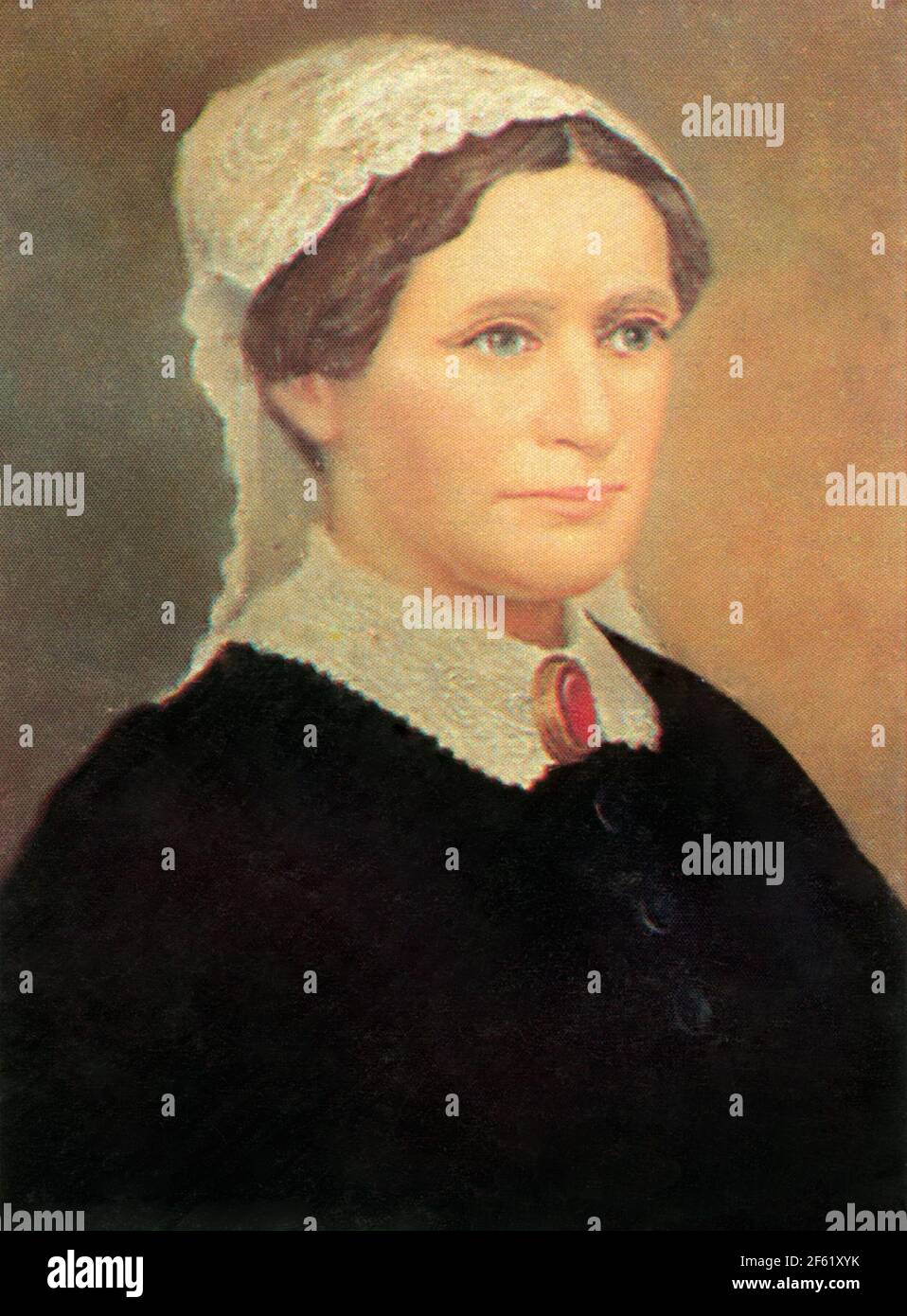 Eliza Johnson, First Lady Stock Photo