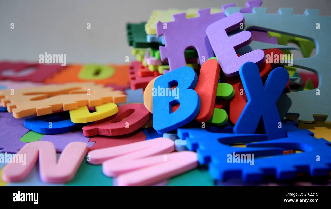 salvador, bahia / brazil - 05/16/2020: Rubberized children's EVA rug ...