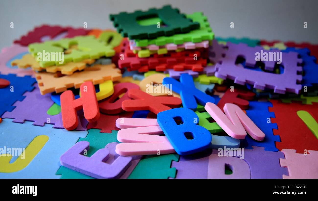 salvador, bahia / brazil - 05/16/2020: Rubberized children's EVA rug ...