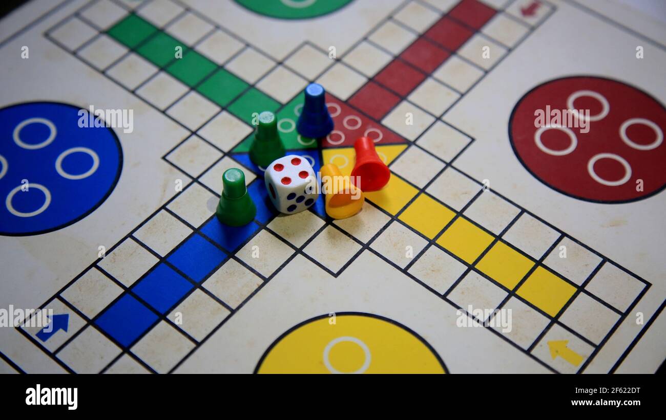 Ludo tokens hi-res stock photography and images - Alamy