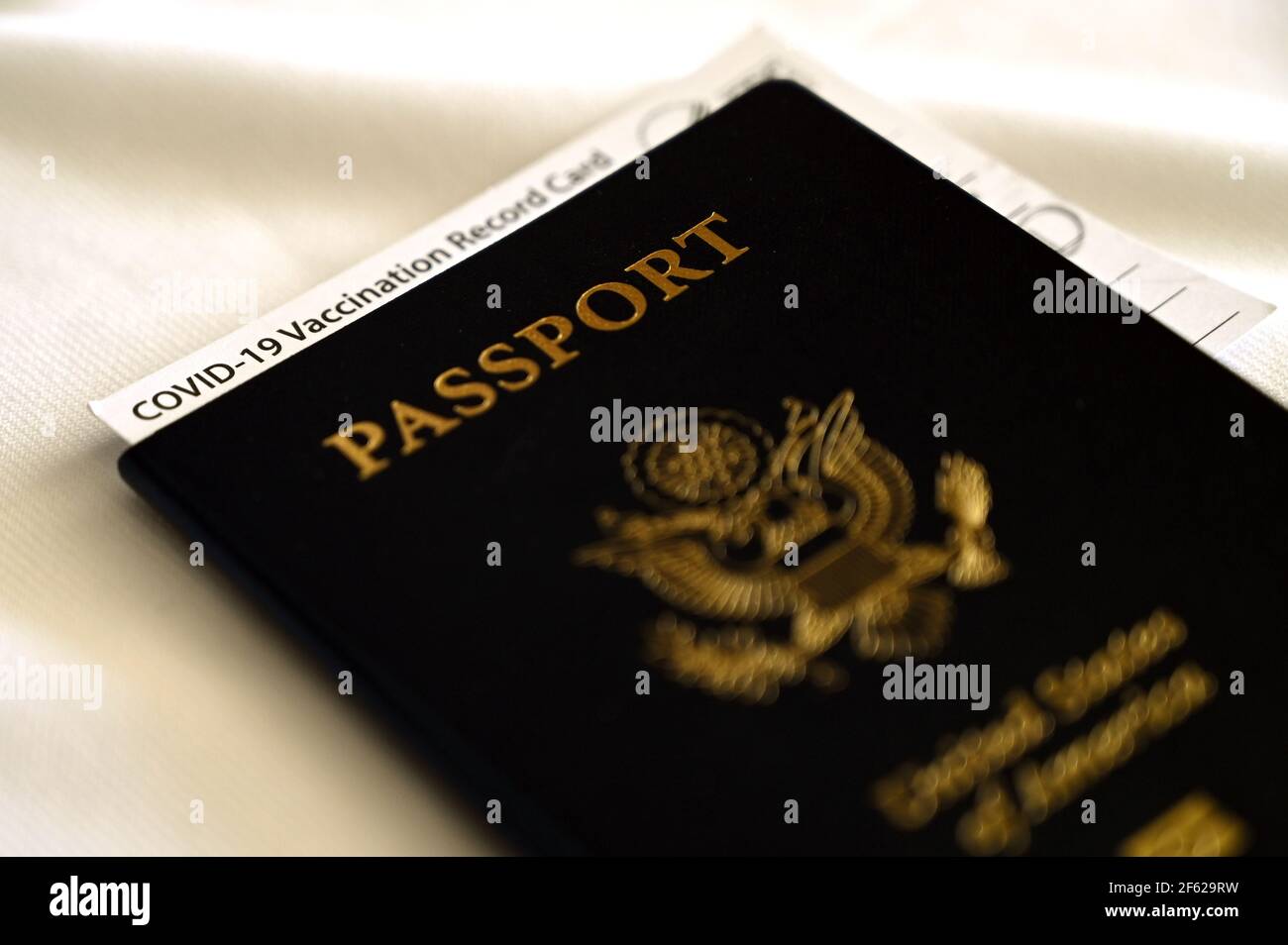 Las Vegas, Nevada, USA. 29th Mar, 2021. COVID19 Vaccination Record