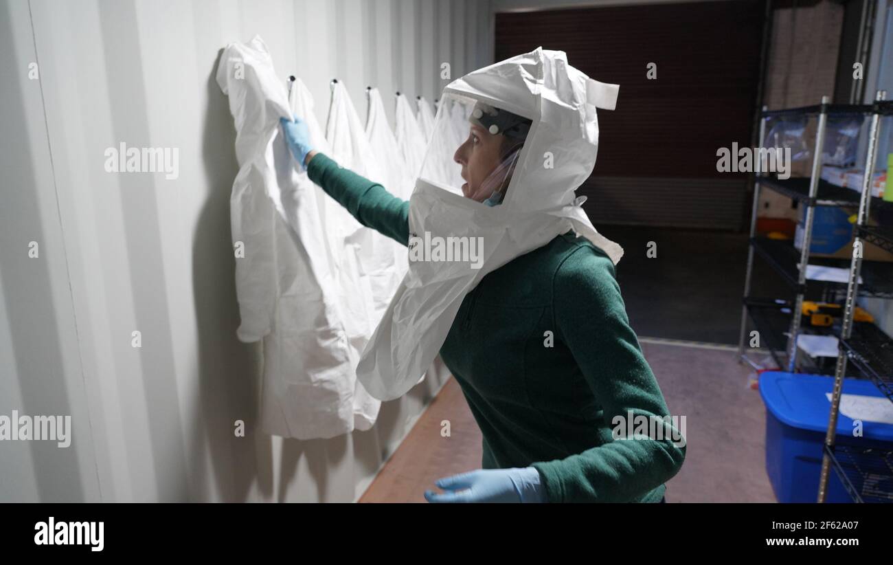 Personal Protective Equipment (PPE) Stock Photo