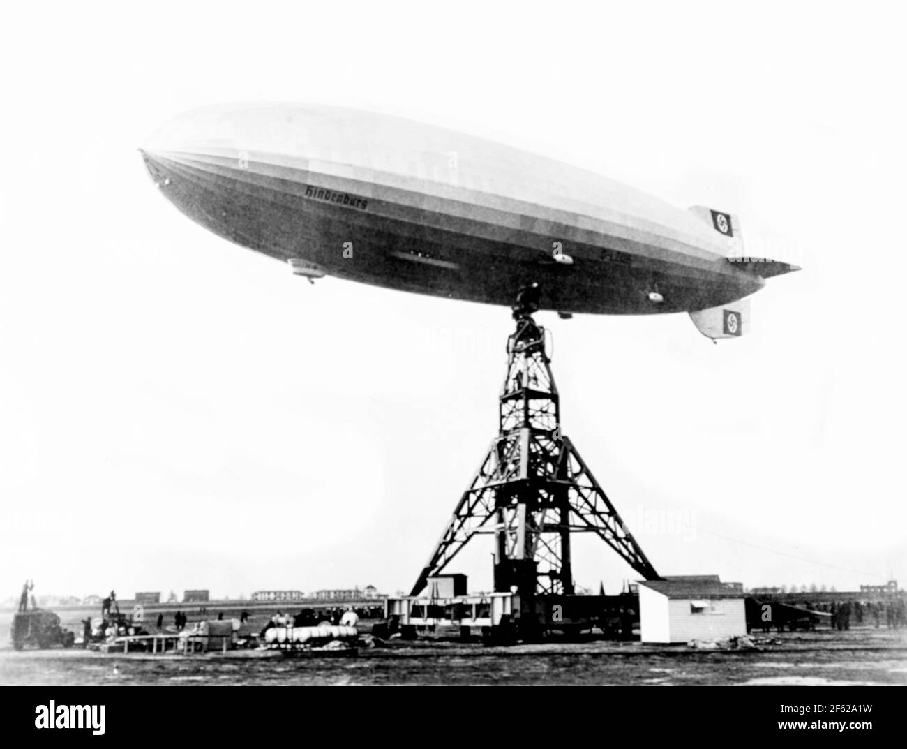 Hindenburg Disaster, 1937 Stock Photo