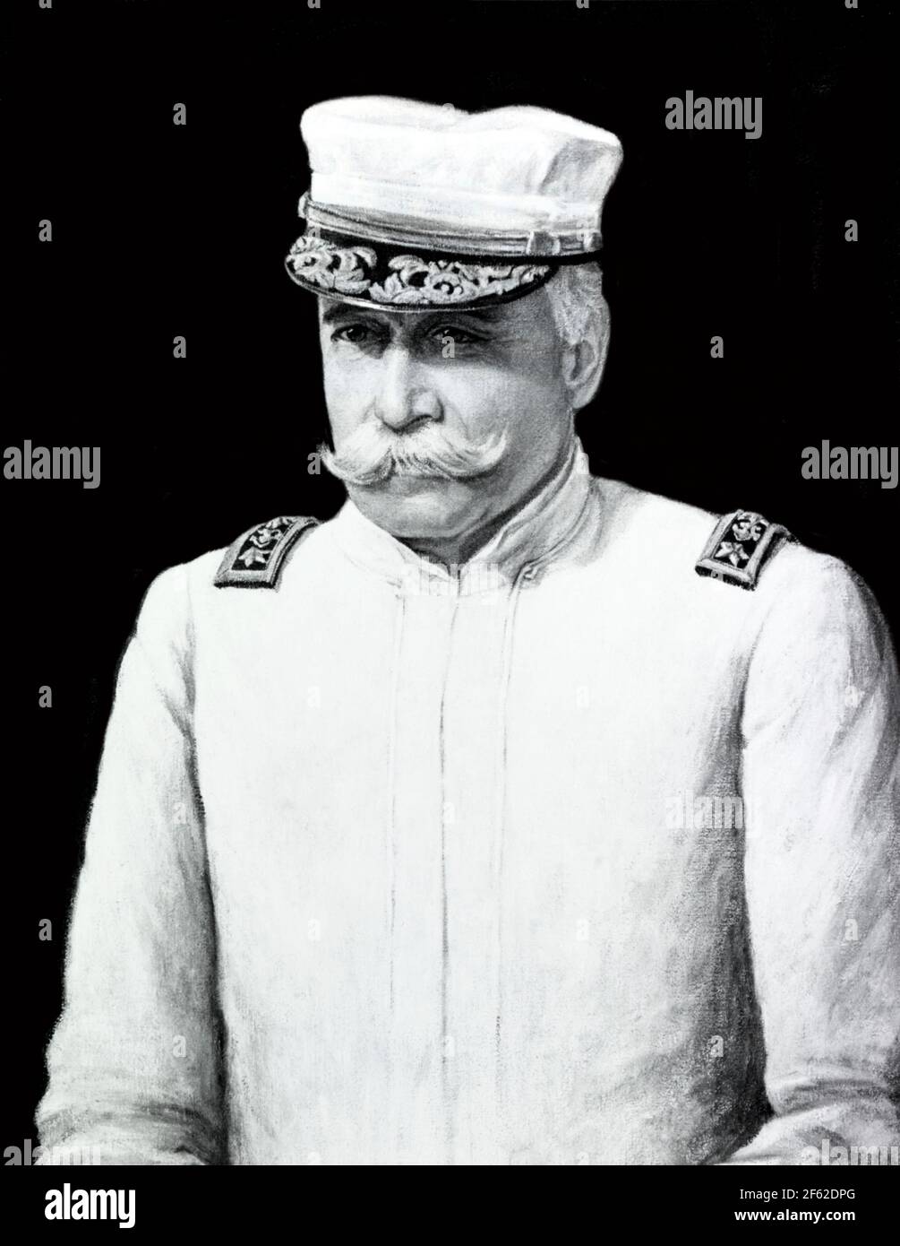George Dewey, American Naval Hero Stock Photo