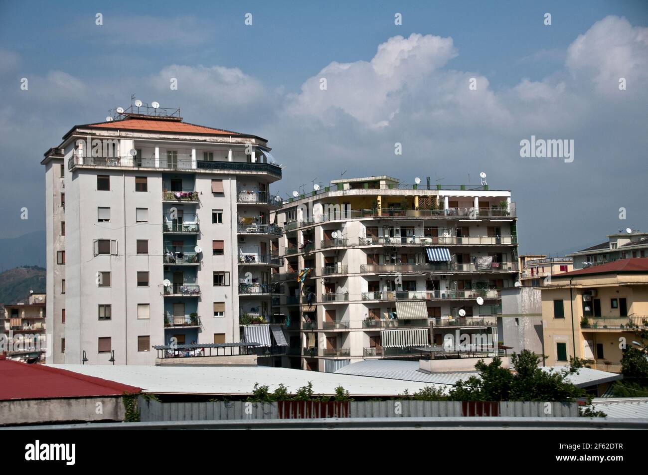 Apartment building in Naples, Italy Stock Photo Alamy