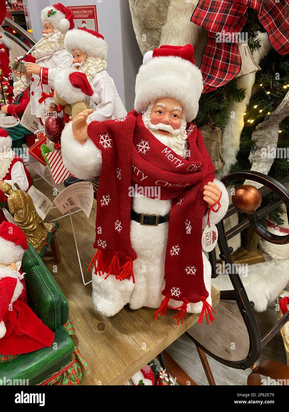 North Pole Alaska, Santa Store and North Pole, Alaska, Monday