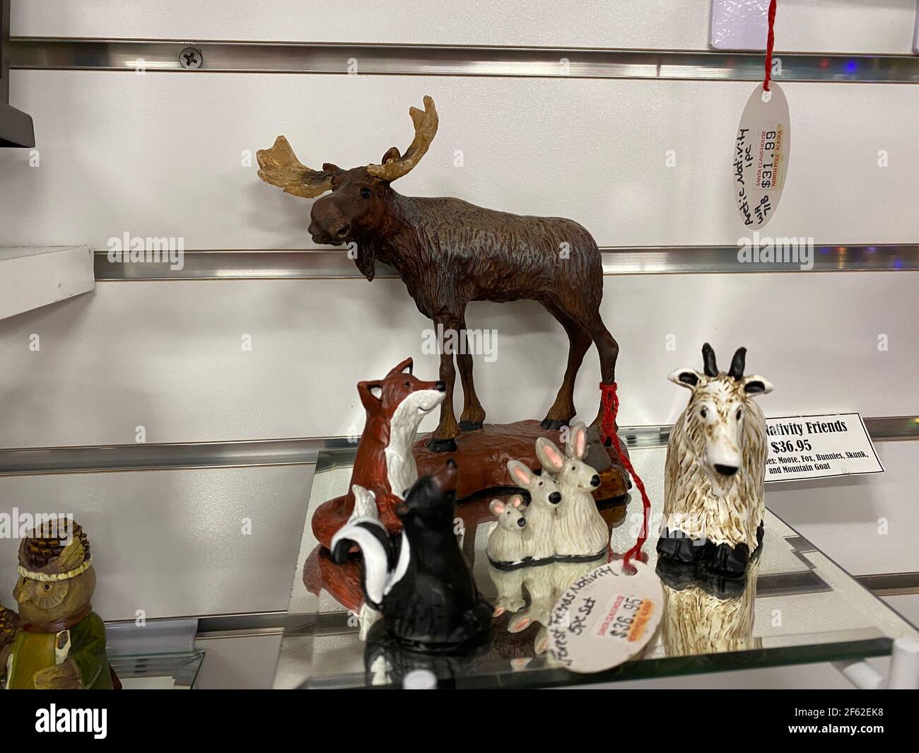 North Pole Alaska, Santa Store and North Pole, Alaska, Monday