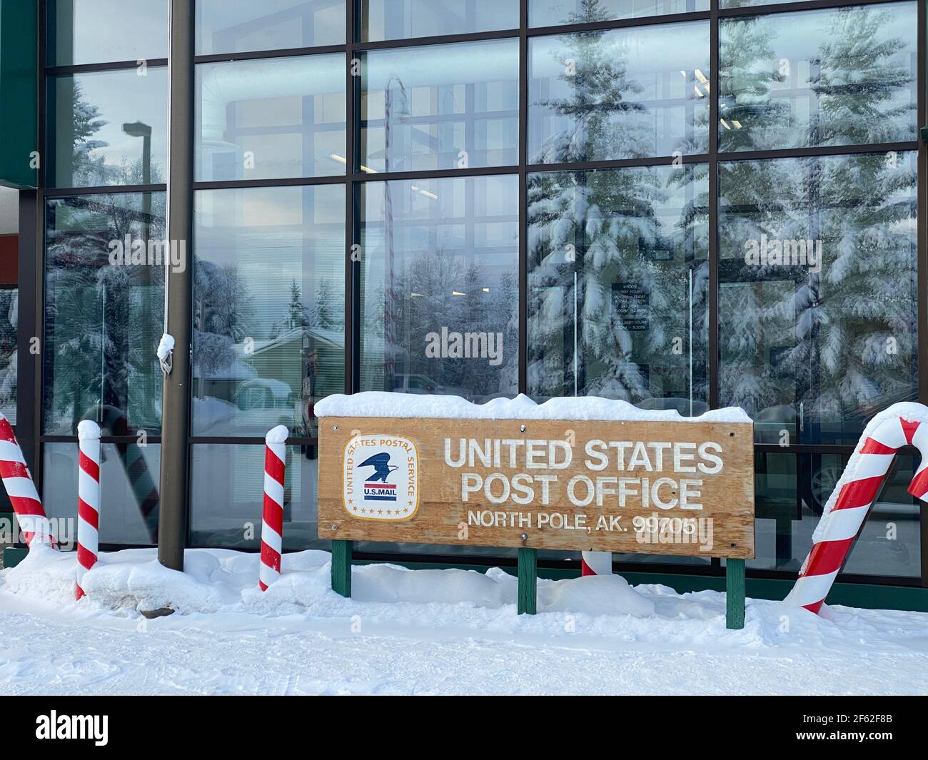 North Pole Alaska, Santa Store and North Pole, Alaska, Monday