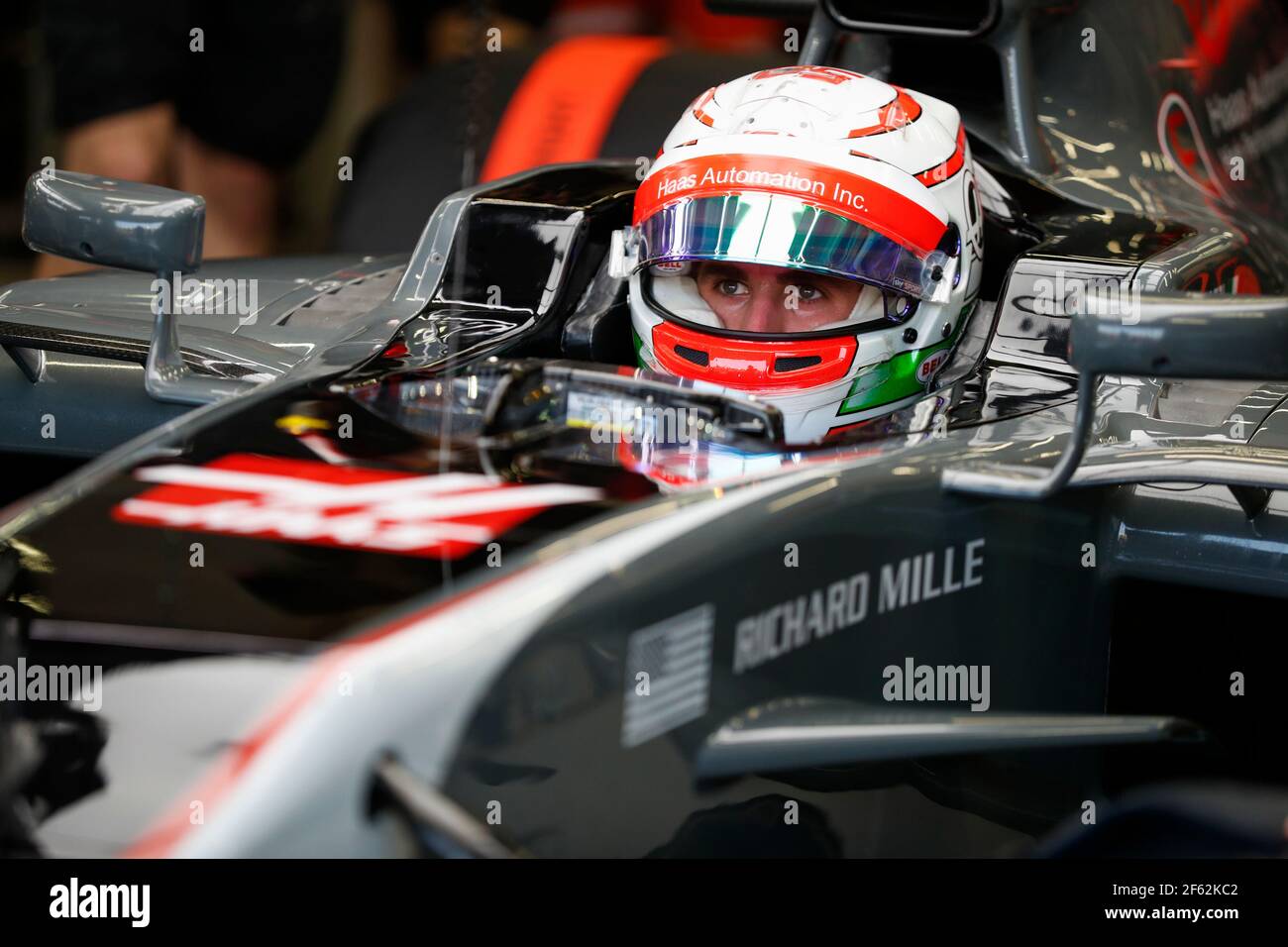 GIOVINAZZI Antonio (ita) reserve driver Haas VF-17 Ferrari Haas F1 team, ambiance portrait during the 2017 Formula One World Championship, Singapore Grand Prix from September 14 to 17 in Singapour - Photo Florent Gooden / DPPI Stock Photo