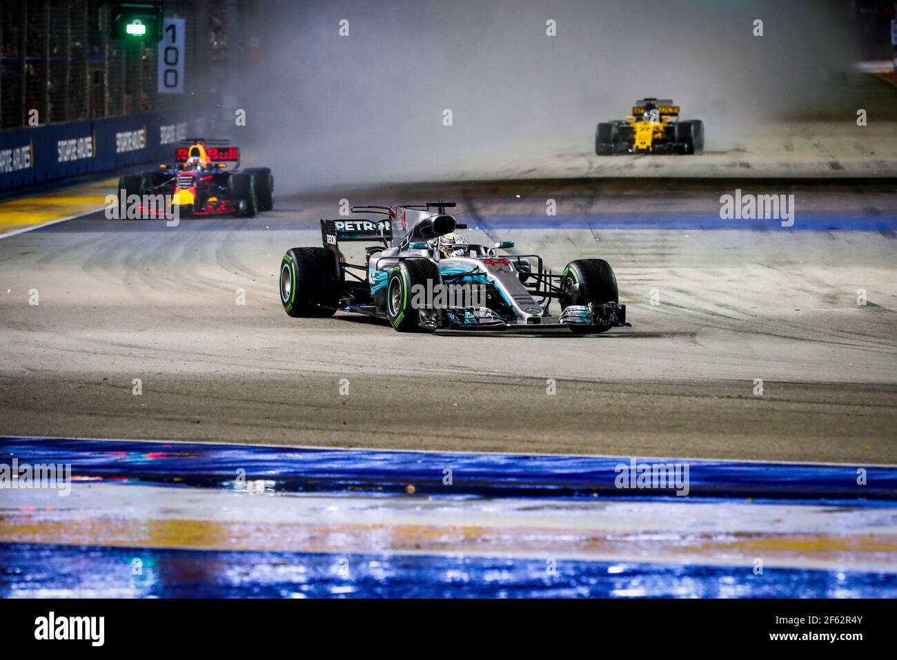 Pass Paddock Mercedes F1 Team Singapour GP 2016 - Lewis Hamilton, Pièce Collector Rare