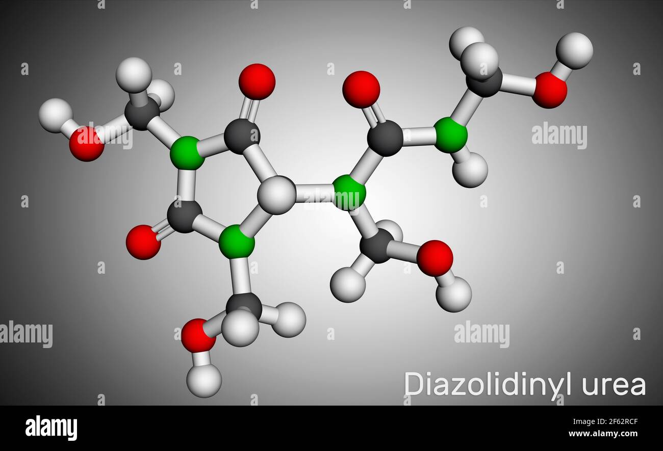 Diazolidinyl urea molecule hires stock photography and images Alamy