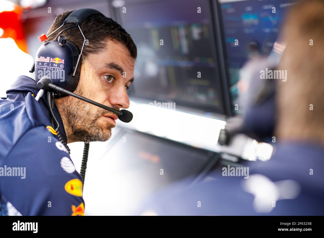 ROCQUELIN Guillaume (fra) head of race engineering Red Bull team, portrait during the 2017 Formula One World Championship, Abu Dhabi Grand Prix from November 23 to 26 in Yas Marina - Photo Florent Gooden / DPPI Stock Photo